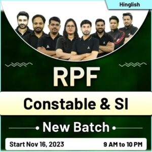 RPF SI Syllabus 2022 and Exam Pattern, Detailed Syllabus_50.1